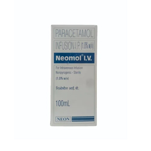 100Ml Paracetamol Infusion Ip - Drug Type: Injection