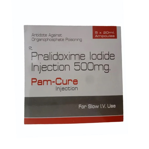 500Mg Pralidoxime Iodide Injection - Physical Form: Liquid