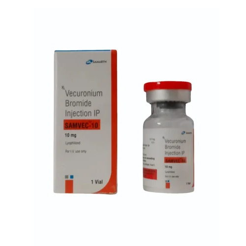 10Mg Vecuronium Bromide Injection Ip - Physical Form: Liquid