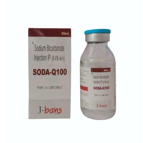 99Ml Sodium Bicarbonate Injection Ip (1) - Physical Form: Liquid