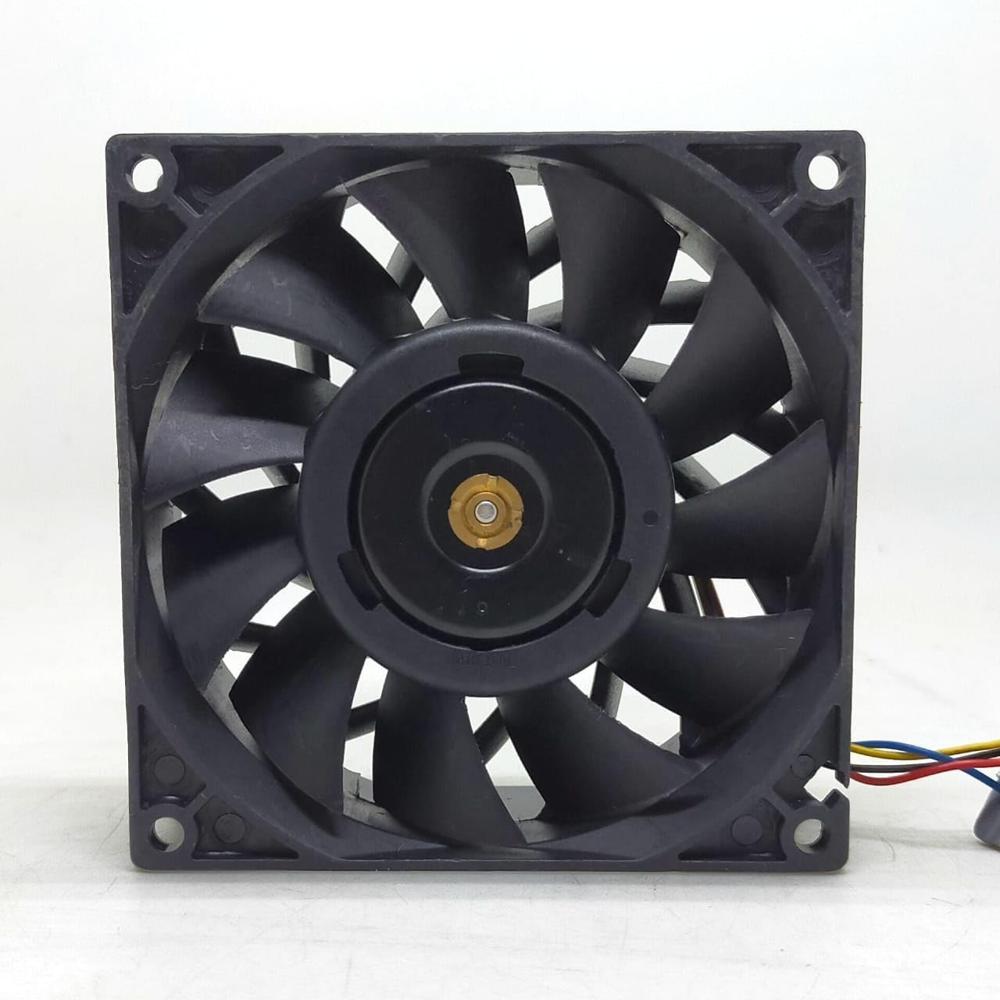 DELTA PFC0912DE Axial Fan 12V-4.32A DC Brushless Air Cooling Fan 8000 RPM 90 * 90 * 38mm 4Wire