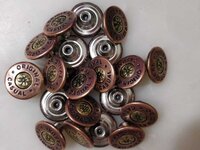 Double Fit Jeans Button
