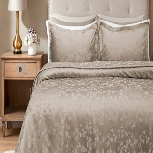 Arctic 400 Tc Jaquard Cotton Bedsheet - Color: Different Available