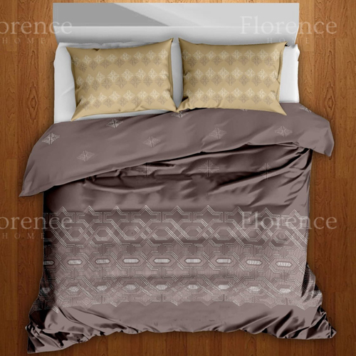 Colour Weave 300 Tc शुद्ध कपास की बेडशीट