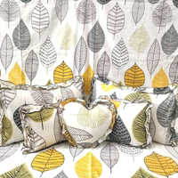 Hearts 6 Piece Cotton Cushion Set
