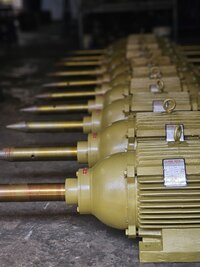 3 Hp Buffing Polish Motor - Color: Sunlight Green