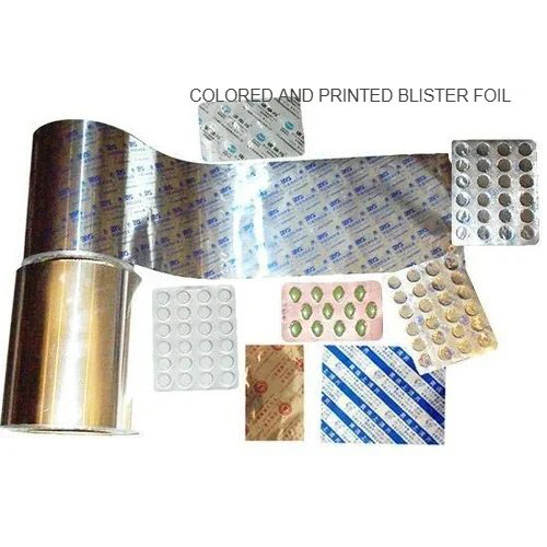 Colored and Printed Blister Foil