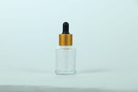 30ml clear slant glass bottle