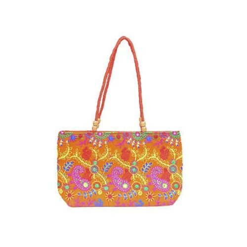 Embroidered Ladies Shopping Bags