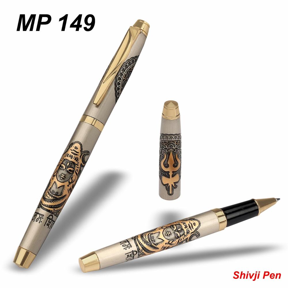New Divine Series Metal Pen - Color: Black In Golden Color