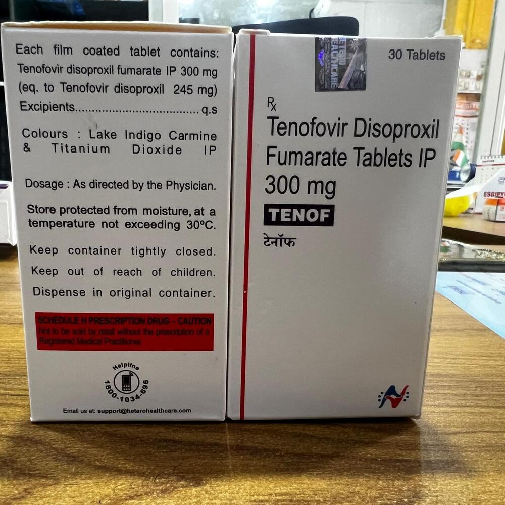Tenofovir Disoproxil Fumarate Tablets Ip 300mg