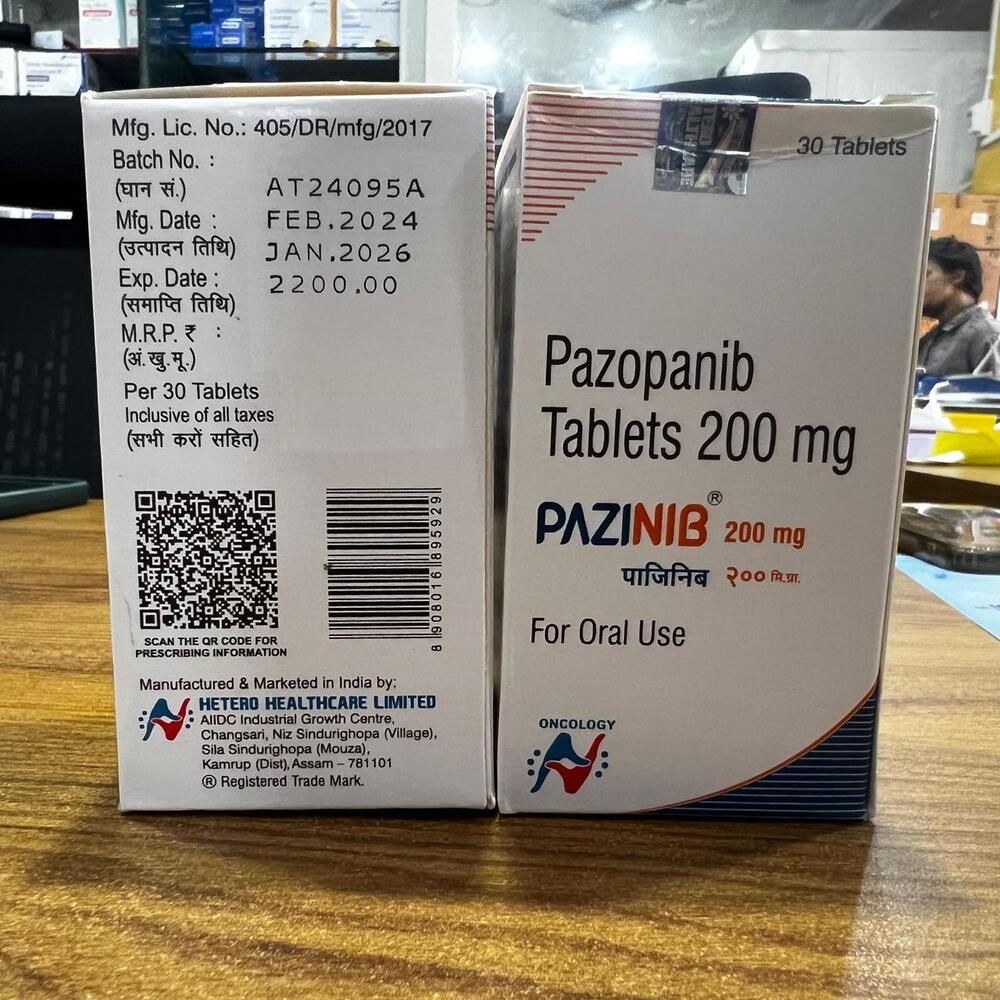 Pazopanib Tablets 200mg