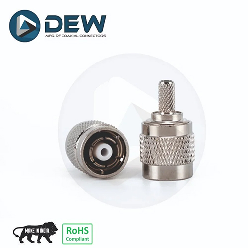 RP TNC MALE CRIMP FOR RG58 CABLE