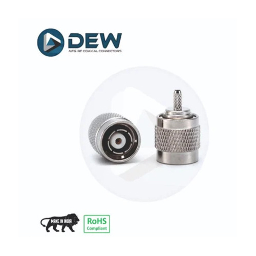 RP TNC MALE CRIMP FOR RG174 RG316 CABLE
