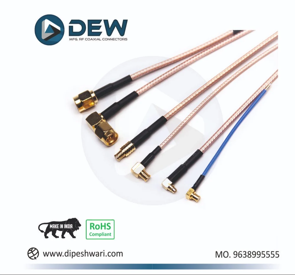 Rf Coaxial Jumper Cable Assembly - Features: Good Quality