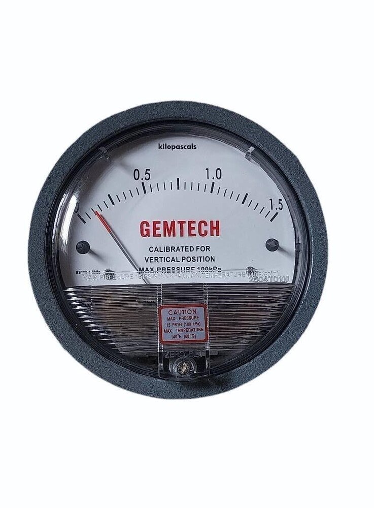 GEMTECH Differential Pressure Gauge Dealers Near SAHI HOSPITAL