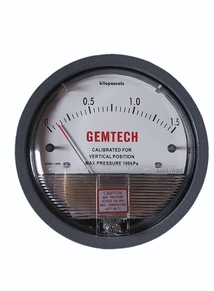 GEMTECH Differential Pressure Gauge Dealers Near SAHI HOSPITAL