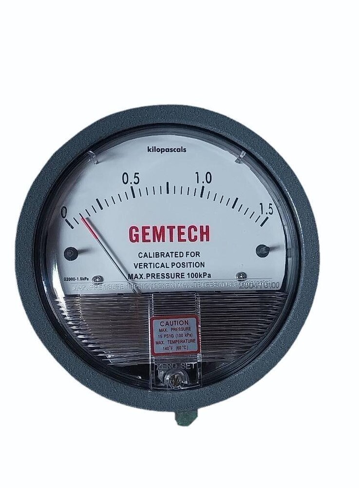 GEMTECH Differential Pressure Gauge Dealers Near SAHI HOSPITAL