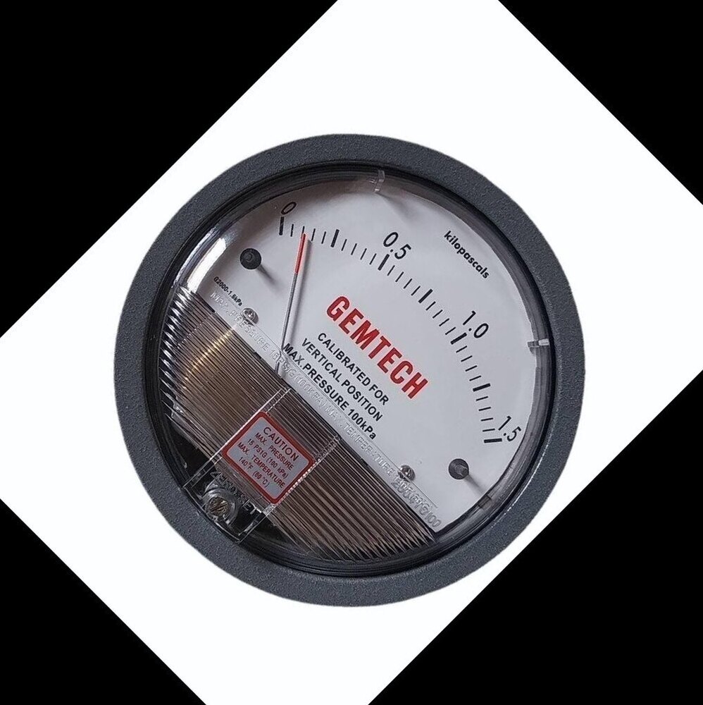 GEMTECH Differential Pressure Gauge Dealers Near Sondhi Charitable Hospital Society
