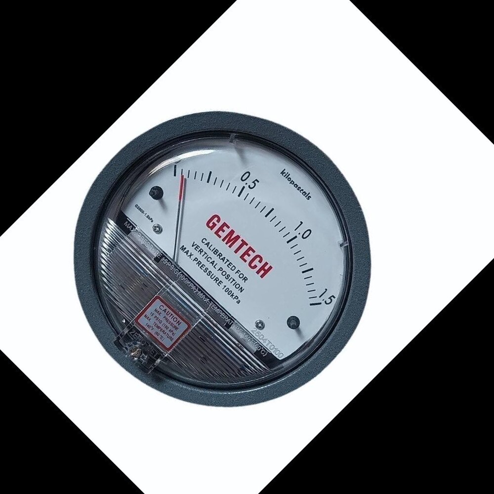 GEMTECH Differential Pressure Gauge Dealers Near Sondhi Charitable Hospital Society