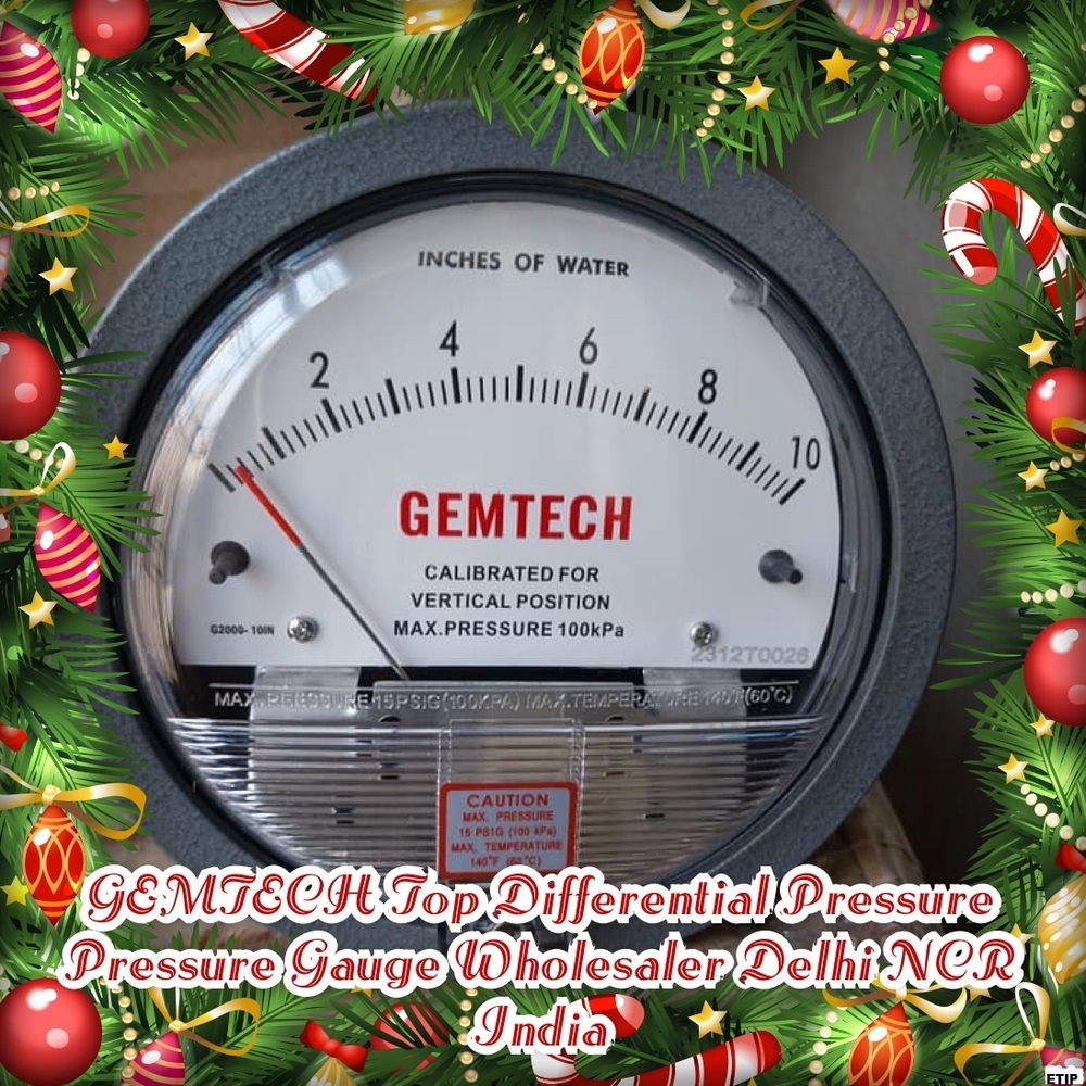 GEMTECH Differential Pressure Gauge Dealers Near Sondhi Hospital