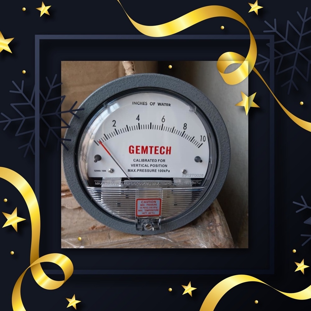 GEMTECH Differential Pressure Gauge Dealers Near Thapar Hospital