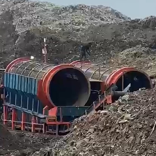 Trommel Machine For Msw Processing Plant - Automatic Grade: Automatic