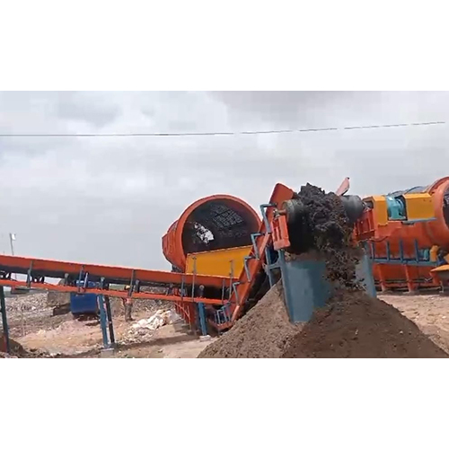 Trommel Machine For Msw Processing Plant - Automatic Grade: Automatic