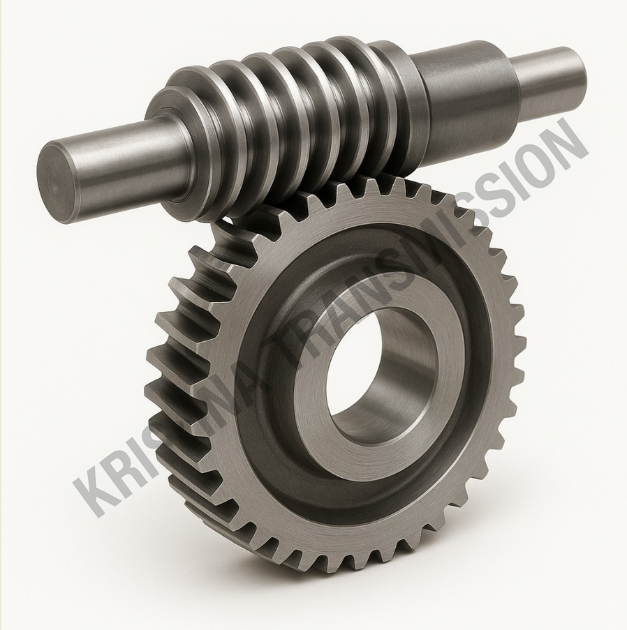 Worm Gear - Steel Forged, Power Transmission Efficiency | Smooth Movement, Robust Build, Long-durable Life