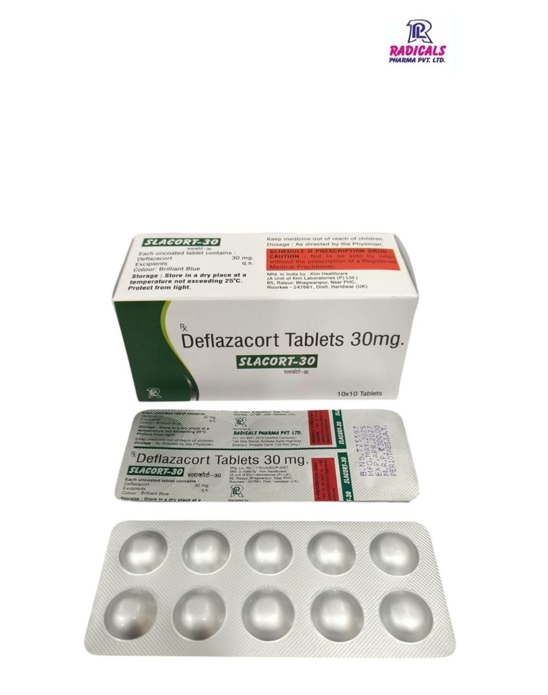 Deflazacort Tablets 30mg - Storage Instructions: Cool & Dry Place