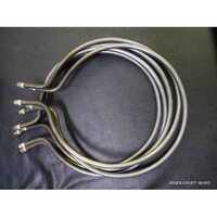 Oven Heating Element - Mild Steel Insulation, Standard Size, Silver Color, 230 Volt Power Rating, Round Shape, 1-year Warranty