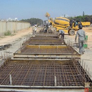 concrete work ,road concrete 
