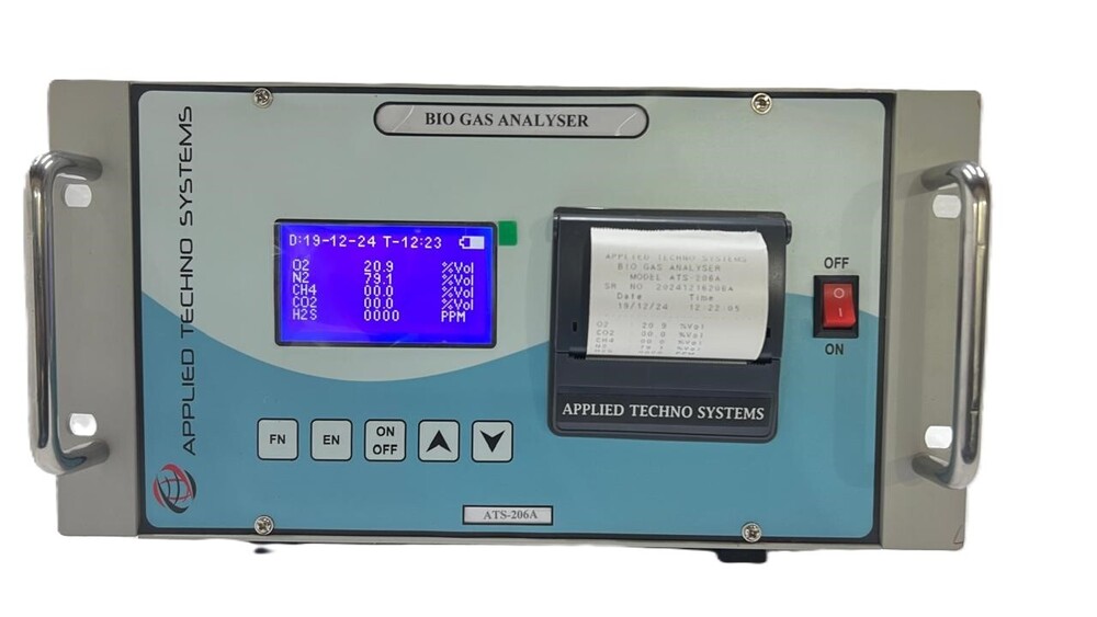 Ats Portable Biogas Analyzer Model Ats 201a - Automation Grade: Semi-automatic
