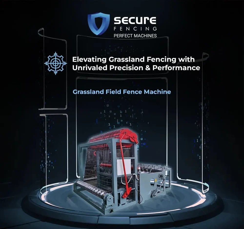 15hp Hinge Joint Fencing Machine - Capacity: 2 Ton