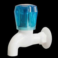 100mm Short Body Bib Cock - Color: White And Blue