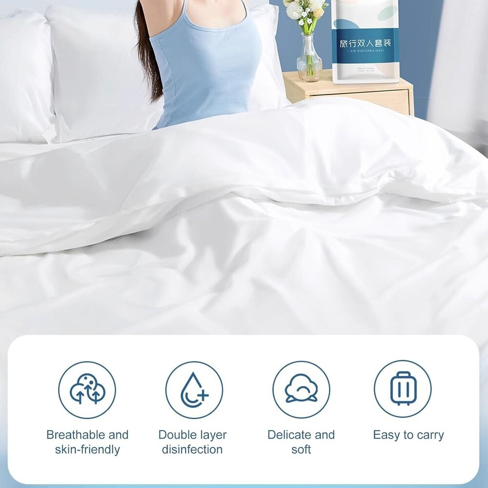 DISPOSABLE DOUBLE BED SHEET