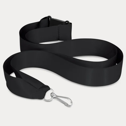 Black Satin Lanyard