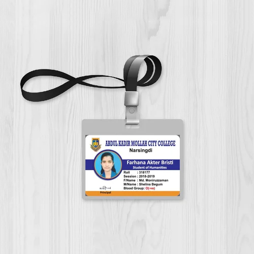 Office Id Card And Lanyard