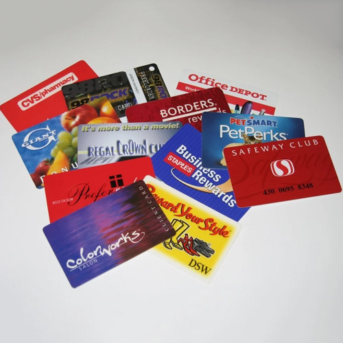 PVC Printed Shopping Card