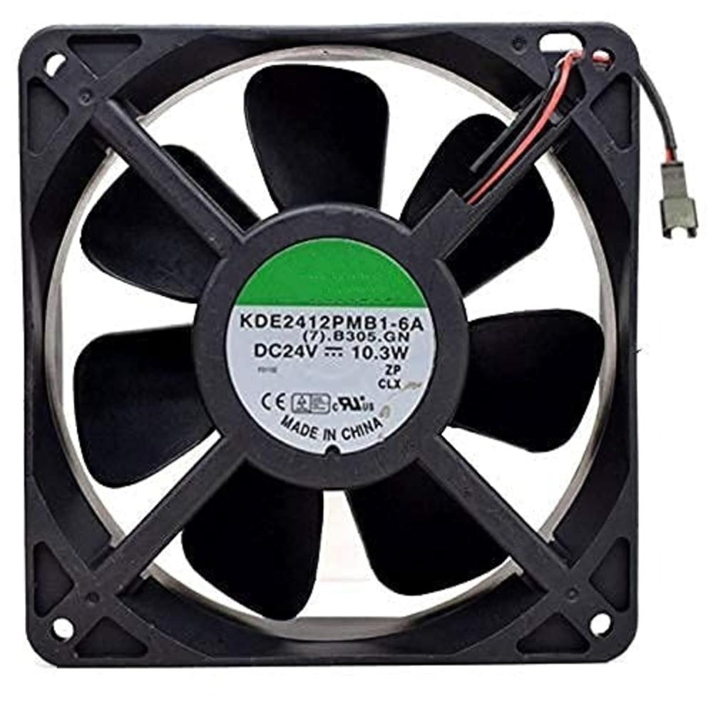 SUNON KDE2412PMB1-6A Axial Fan 24V-10.3W DC Brushless Air Cooling Fan 120 * 120 * 38mm 2Wire