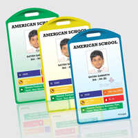 Pvc School Id Card - Color: Different Available