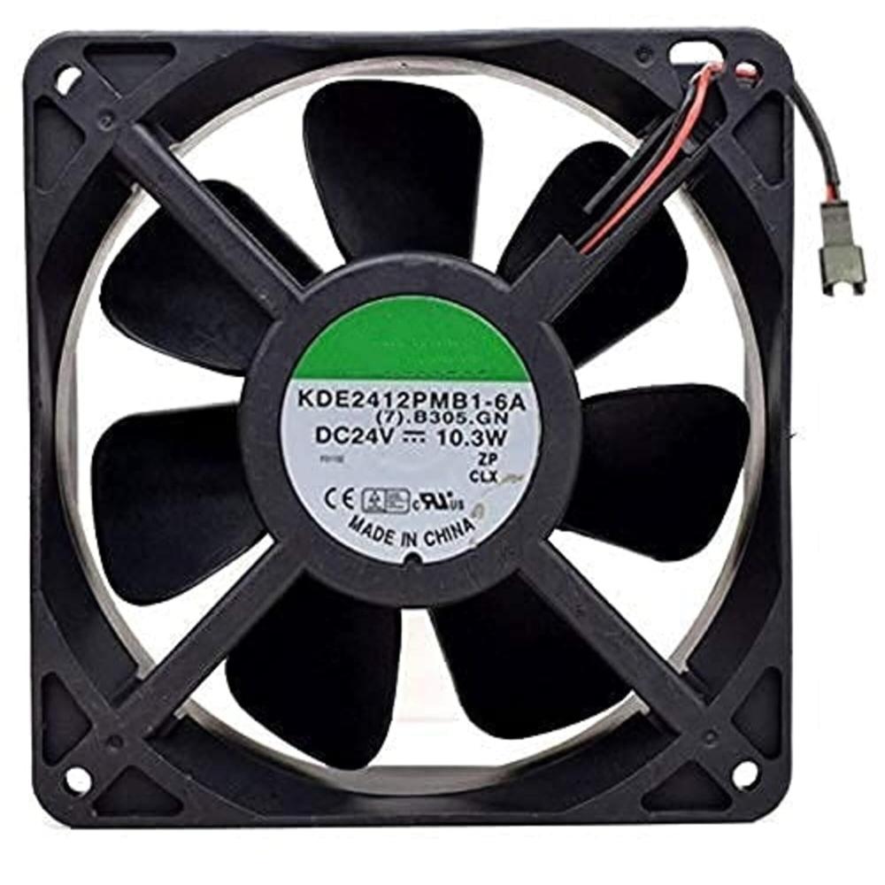SUNON KDE2412PMB1-6A Axial Fan 24V-10.3W DC Brushless Air Cooling Fan 120 * 120 * 38mm 2Wire