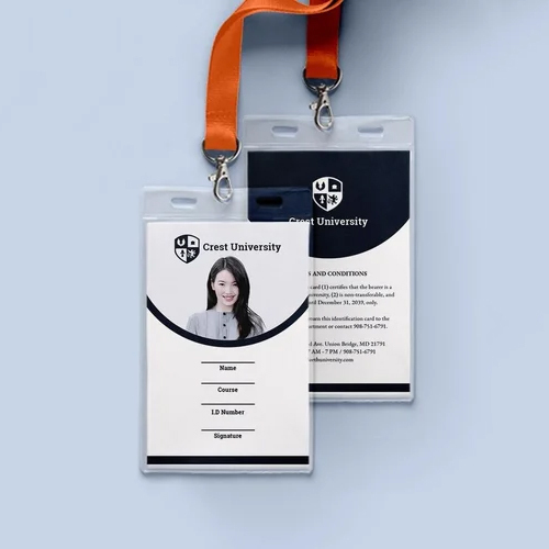 PVC College ID Card