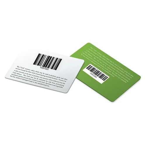 Pvc Membership Barcode Card - Feature: Easy To Use