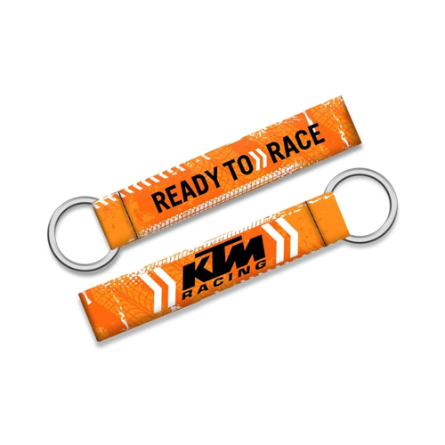Satin Printed Key Chain - Color: Multicolor