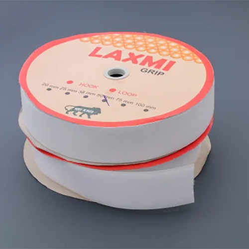 100 Mm Hook Loop Tape - Color: White