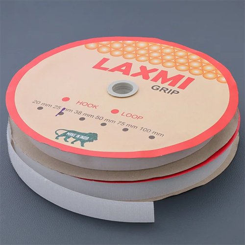 38 Mm Hook Loop Tape - Color: White