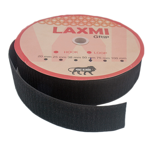 Grip Hook Loop Tape - Color: Black