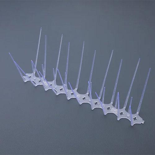 12.5 Inch Polycarbonate Bird Spike - Color: Transparent