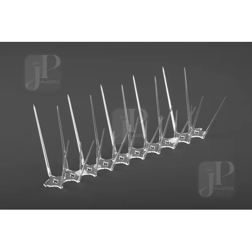 12 Inch Polycarbonate Bird Spike - Color: Transparent